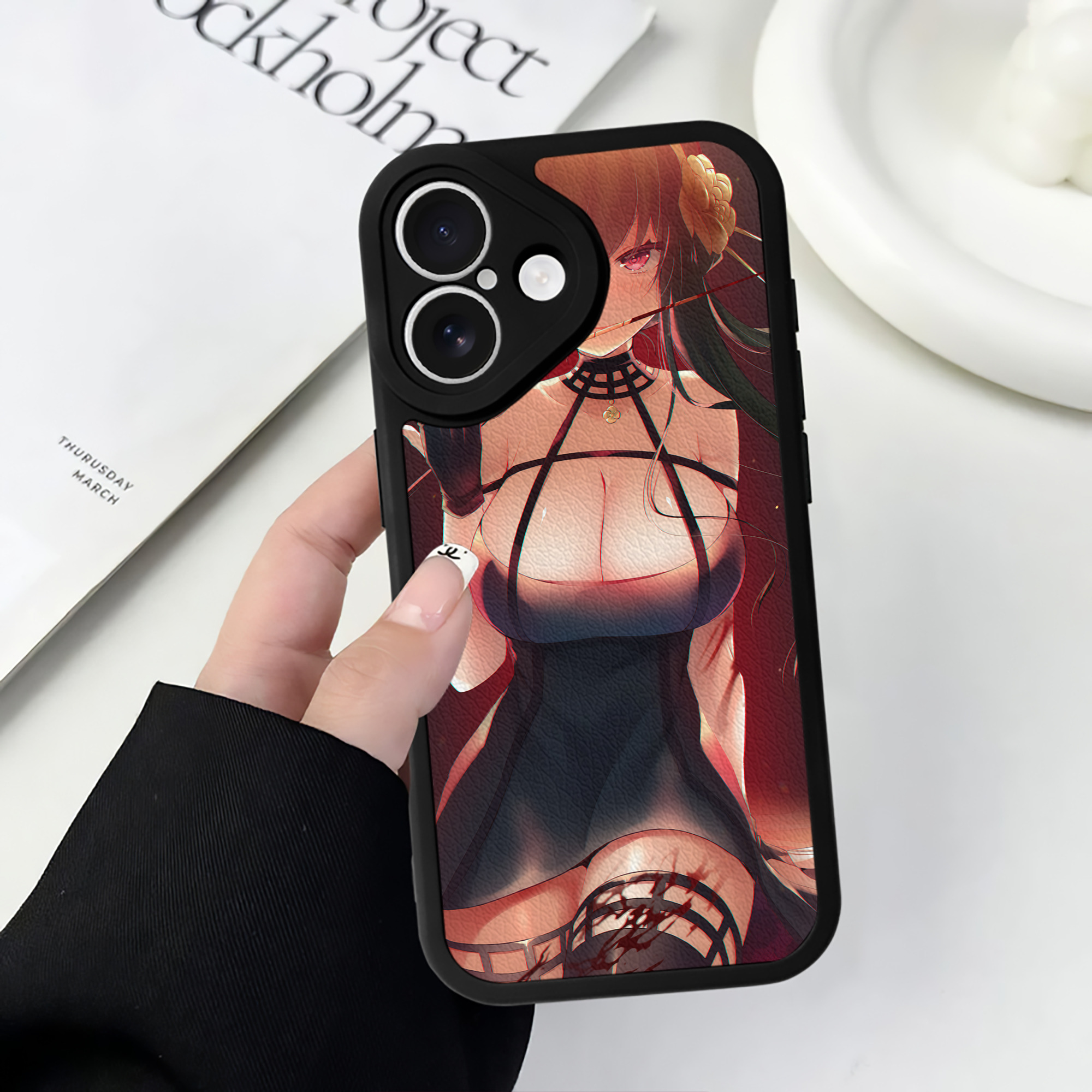 （画像用） SPY×FAMILY间谍家家酒 【iPhone 16シリーズ対応】シリコンスマホケース（レザー調） 材質：シリコン